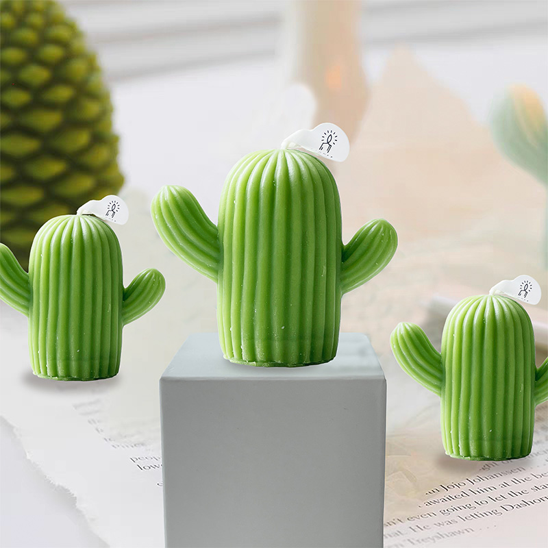 Bougie parfumée pilier Ambiance créative Cactus Cire de soja