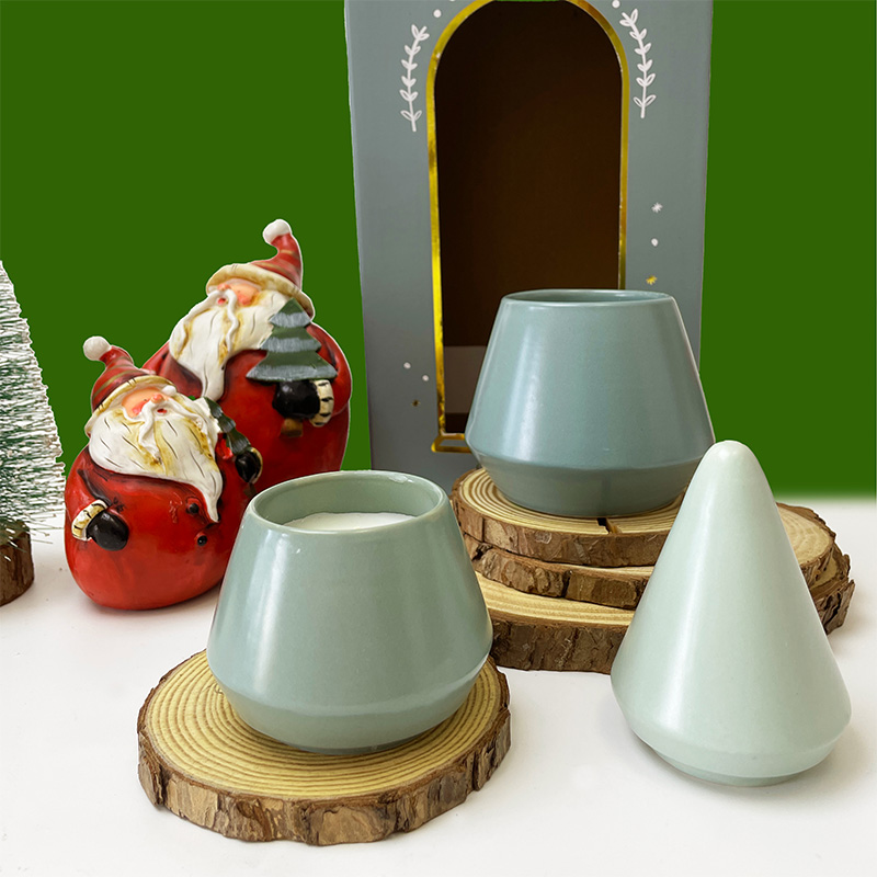 Bougie parfumée créative détachable pour sapin de Noël, niche cadeau de Noël, cire de soja naturelle
