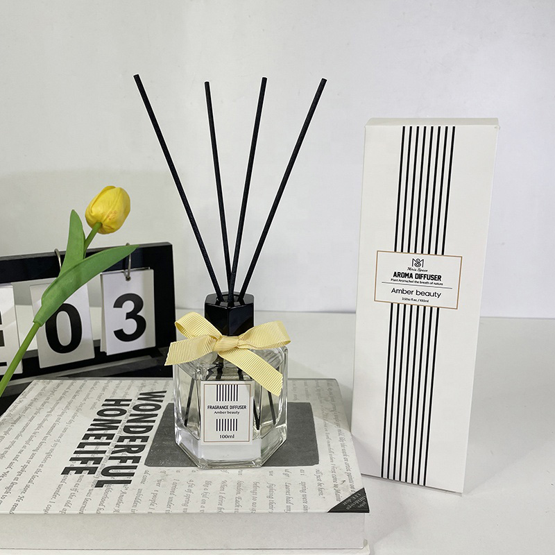 Parfum d'intérieur longue durée au diffuseur de roseaux naturel et frais