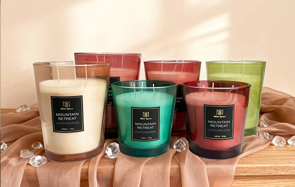 Collection de bocaux en verre